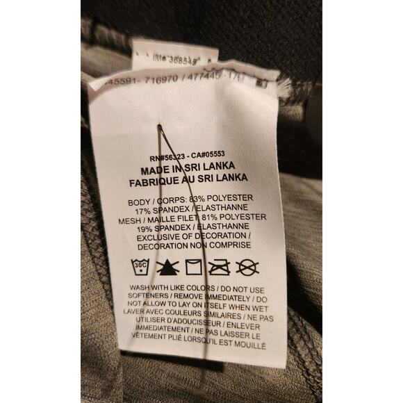 Nike Women's Pro Leggings DA0483 011 Dri-Fit High-Rise 7/8 Crop SIZE XXSMALL NWT - Picture 9 of 12